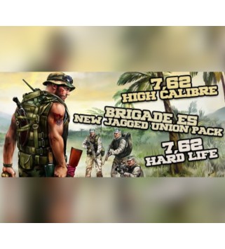 7,62 High Calibre + 7,62 Hard Life + Brigade E5: New Jagged Union Pack Steam Key GLOBAL